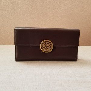 Brown Leather Coach Wallet